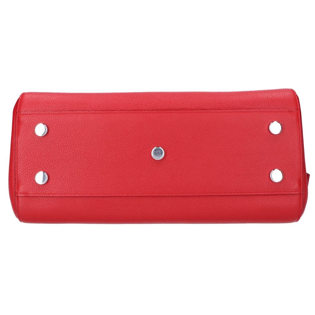 SAINT LAURENT PARIS [Excellent Condition] 400413 B680N Cabas Rive Gauche 2-Way Handbag RedUsed