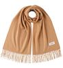 GILDARA FT70 Premium Cashmere Basic Wave Cashmere Solid for Men and Women 100% Stole, Large, Color, (Camel (Y8612))