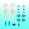 30MS Option Parts Set 7 (Evil Costume), Korean Popular Bandai