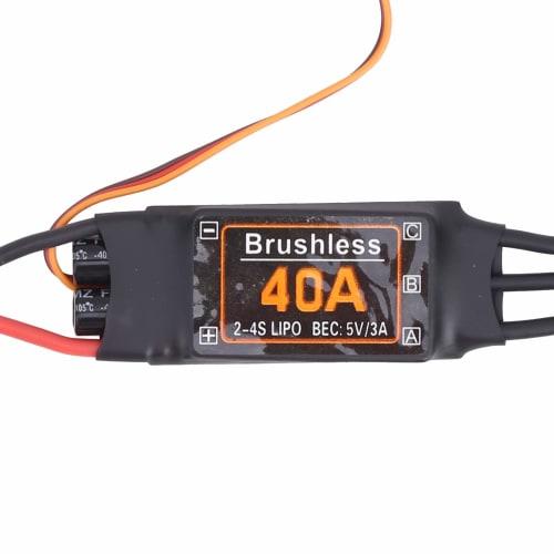 Zerodis. Brushless ESC Speed ??Controller 40A RC Drone Airplane Accessories