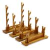 1/2/3/4 Tier Solid Wood Katana Samurai Sword Holder Display Stand Hanger Vintage Home Decoration Wooden Storage Rack Bracket