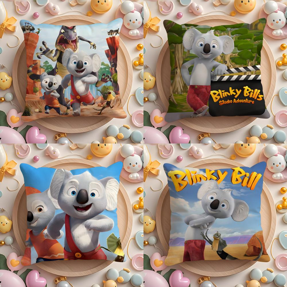 Аниме B-Blinky B-Bill Фильм Чехол на подушку для дома и автомобиля, многоцелевой чехол на подушку - Двусторонний, Мягкий и прочный для повседневного использования