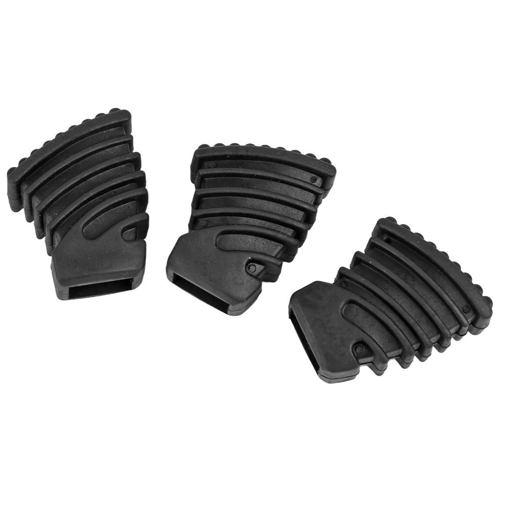 3PCS Anti-Vibration Drum Rubber Feet Rubber Material Drum Leg Pads For Drum Set
