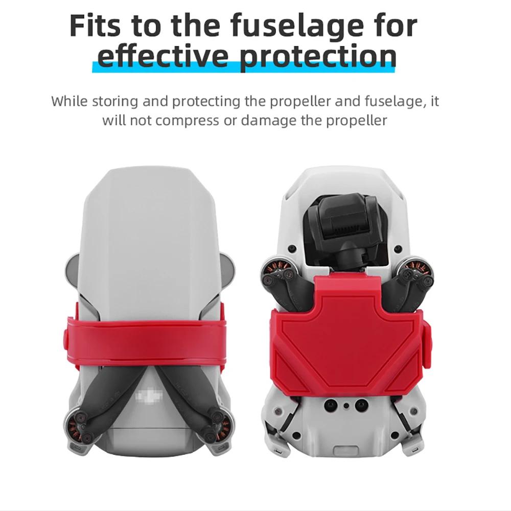 BRDRC Держатель пропеллеров для DJI Mini 4K/Mini 2 SE/Mavic Mini Дрон Стабилизатор крыльев Кронштейн Крепление лопастей Защитная базовая деталь