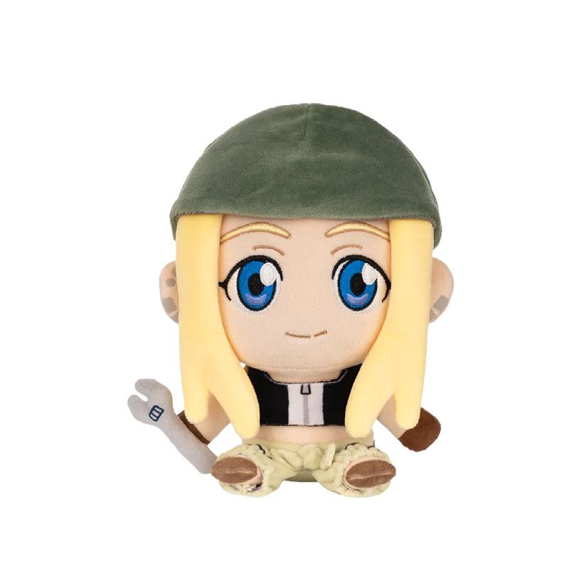 20cm Anime Fullmetal Alchemist Plush Toy Edward Elric Winry Rockbell Alphonse Elric Stuffed Doll Plushie Pillow Christmas Gifts