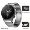 22mm Metal Strap For Huawei Watch 4/3/GT4-3-2 Pro/Samsung Watch 3/Gear S3 Stainless Steel Bracelet For Amazfit GTR/Stratos Band
