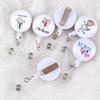 Supplies Cartoon Medicine ID Card Nurse Doctor Badge Holder Retractable Badge Reel Name Card Holder