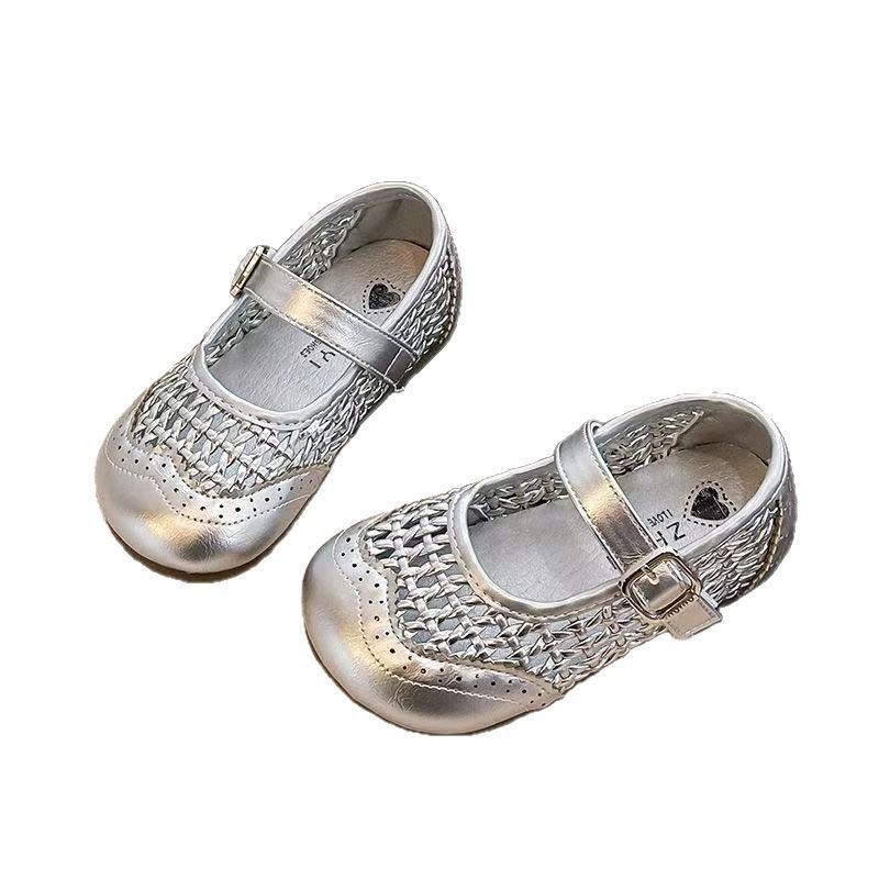 Girls Fashion Loafer Shoes 2026 Breathable Mesh Casual Mary Jane Flats Toddlers Preschoolers