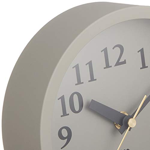 Lemnos M Clock MK14-04 GY Радиоуправляемые настольные часы, Серый, 15 x 16,1 x 6,2 см