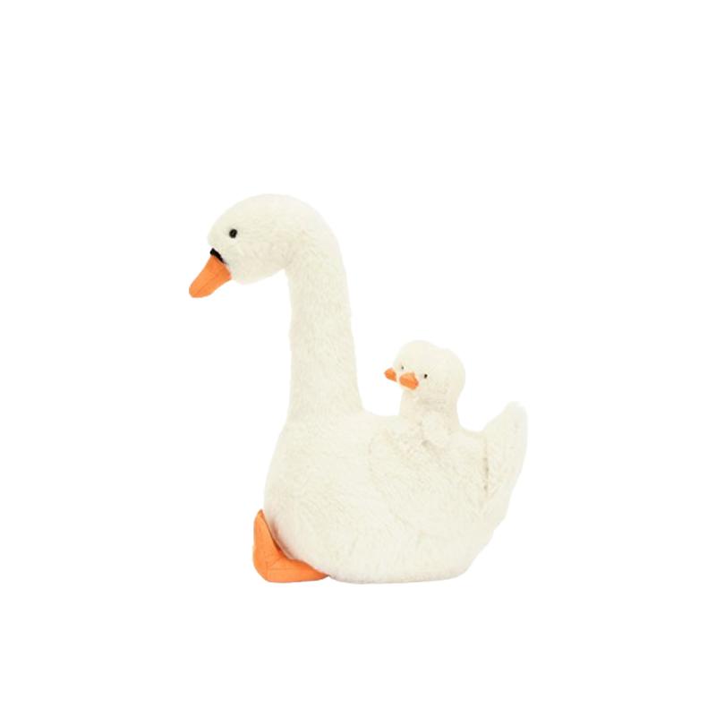 Jellycat Bird Series Winged Carrying Swan Companion and Comfort Doll Plush Doll 39cm Height
