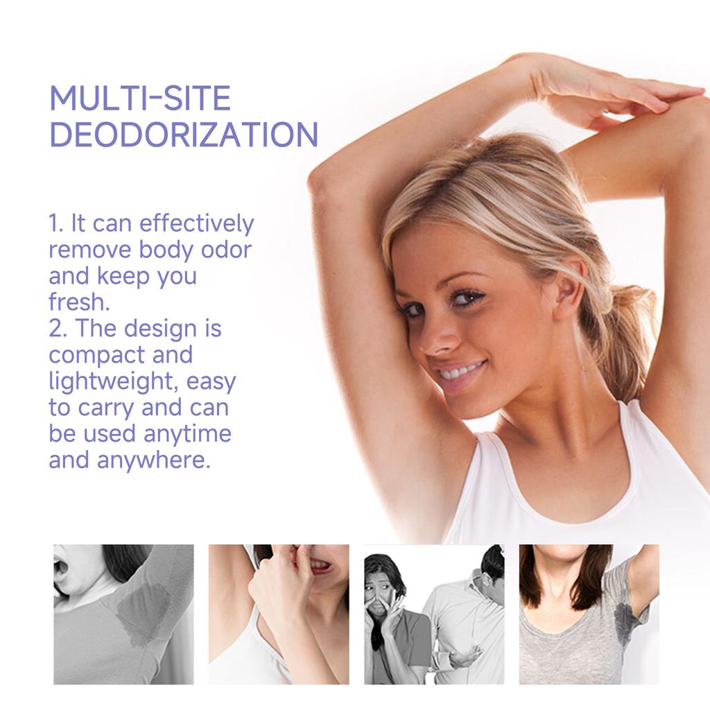 75 г натуральный дезодорирующий стик, летний стик для ухода за потливостью подмышек и очисткой от запаха