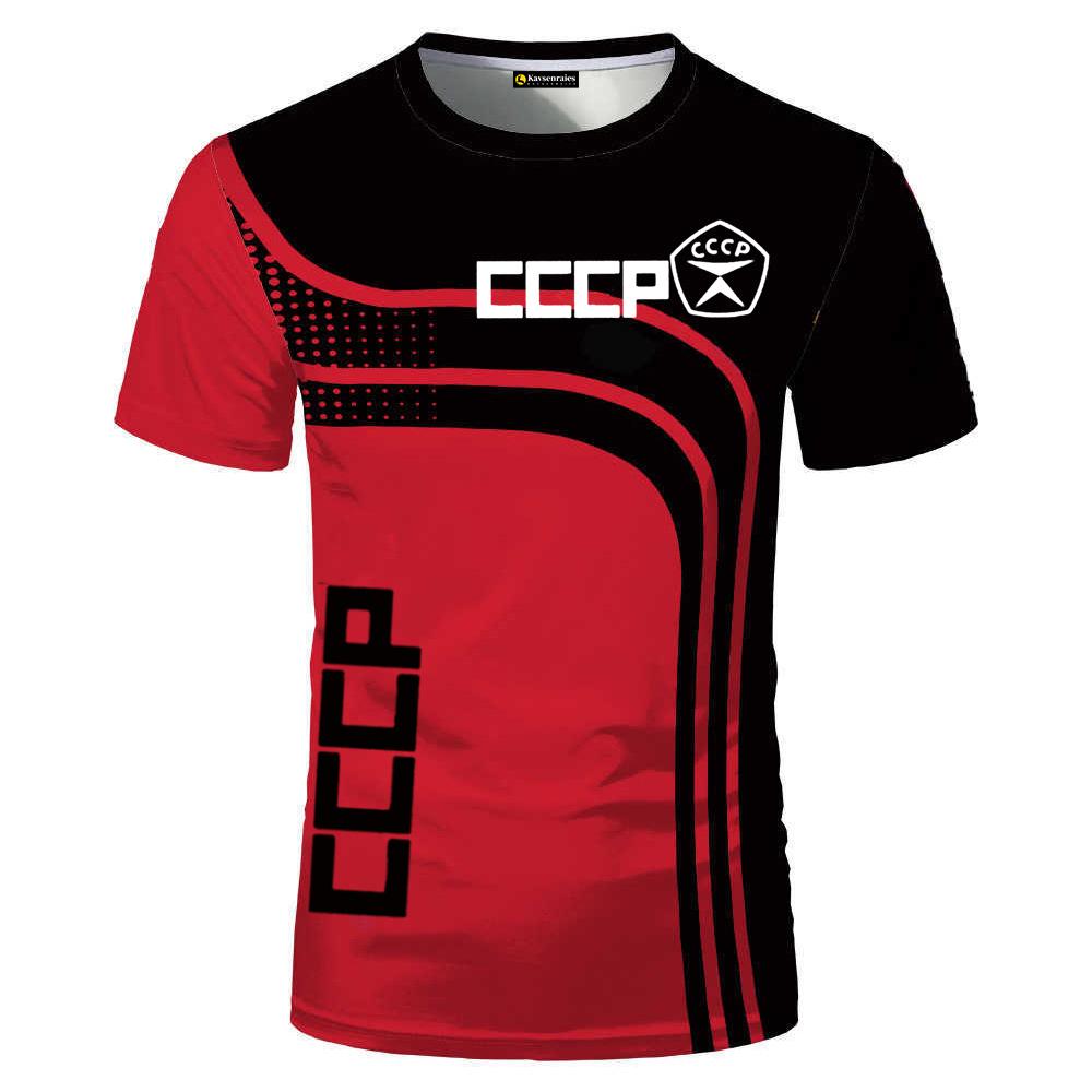 Russia Men's T-shirts Casual Summer Round Neck Russian Flag Short Sleeved Topstees Men's Clothing Streetwear Oversized T Shirt