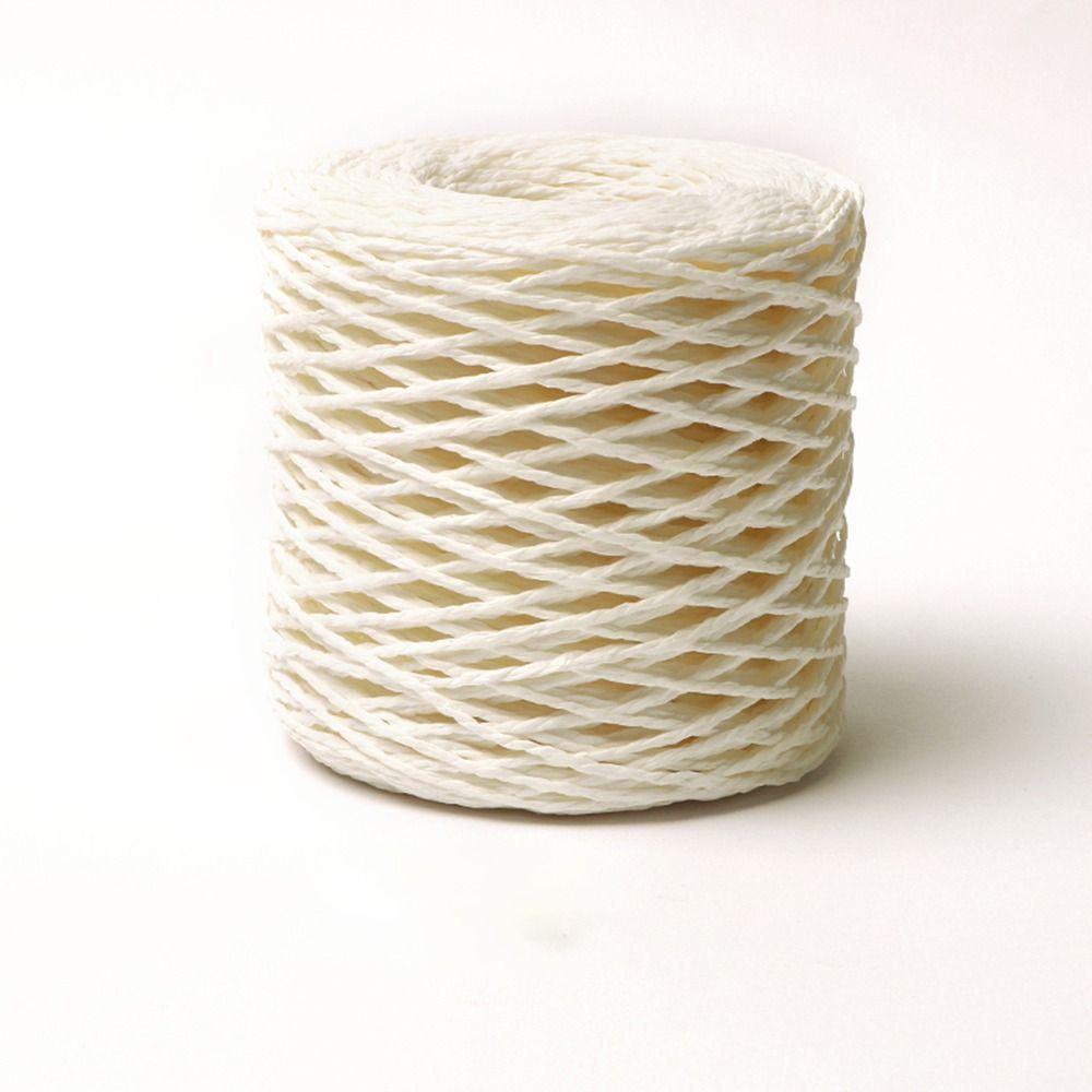 150m Rafia Straw Paper Yarn Raffia Ribbon for Gift Wrapping Packaging Belt Rope  Weave