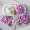 Цветок Форма для мыла ручной работы Стрекоза Мыло Силиконовая форма для свечей Круглая в форме цветка Бабочка DIY Ручная работа Изготовление формы