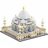World Famous Architecture Model Building Block Set DIY Taj Mahal Louvre Eiffel Tower Ideal Christmas and Holiday Gifts for Kids