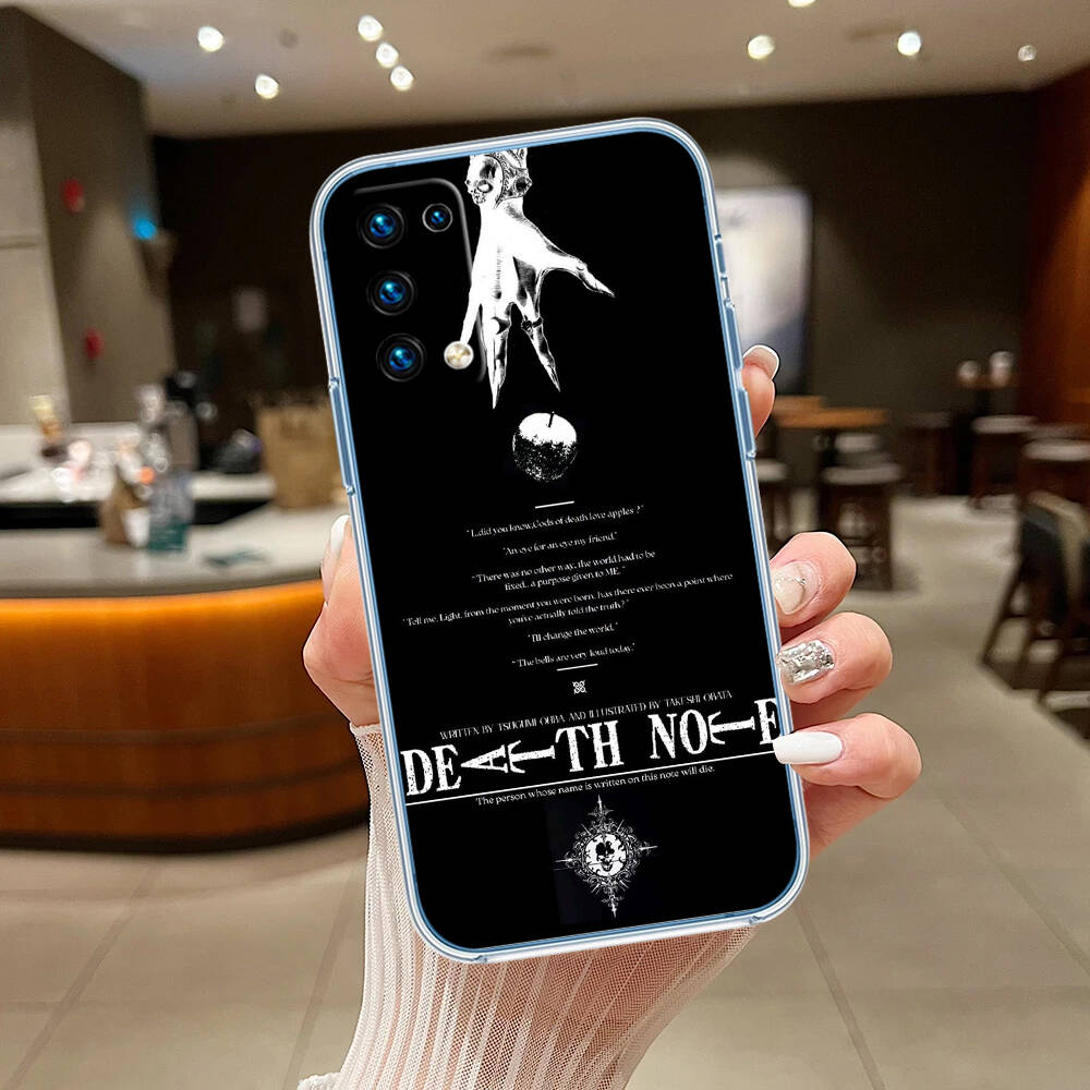 Death Note Phone Case for Motorola G14 G15 G24 G30 G31 G32 G34 G41 G42 G51 G52 G50 G60S G60 G62 G72 G71 G73 G84 G85 G200 E32