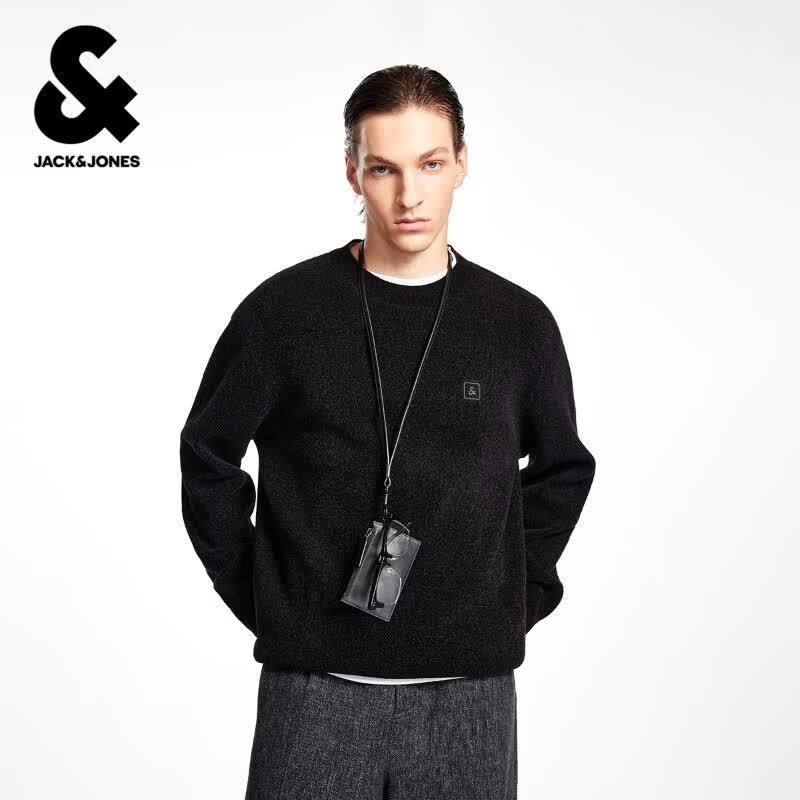 Мужской зимний пуловер с круглым вырезом Jack & Jones