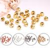 Color-Retaining Gold-Plated Faceted Copper Beads for DIY Jewelry and Spacer Beads