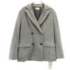 Unused FRAY I.D Wool Blend Tailored Jacket 1 Gray Women Used