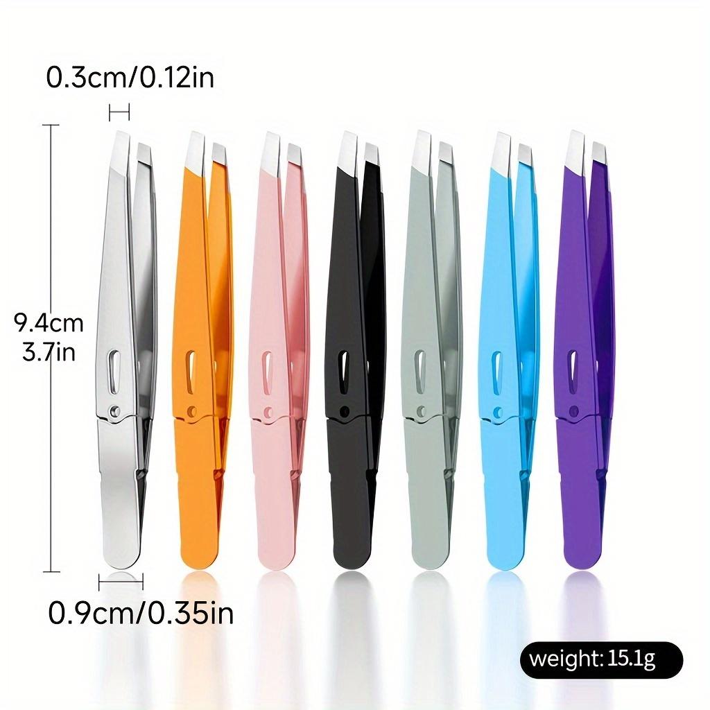 Eyebrow Tweezers Precision Durable Stainless Steel Tweezers Eyebrow Beauty Tool