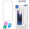 RURIHAI 10Pcs For vivo Y200 GT 5G Screen Protector Shatterproof High Aluminum-Silicon Glass Film Bubble Free