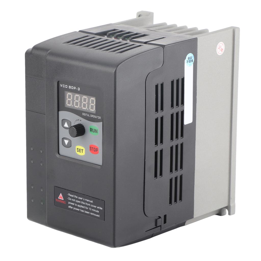 Variable Frequency Drive Single To 3 Phase VFD 220?240V Input 0?240V Output Motor Control 3kw 13A