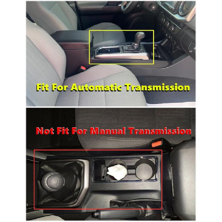 For Toyota Tacoma 2016- ABS Red Interior Gear Shift Knob Head Cover Trim Cap