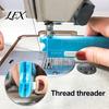 User-friendly Needle Threader 1/2Pcs 4-In-1 Sewing Tool with Seam Remover, Magnifying Glass, Threading Tools Magnetic Guide, Helper Tools, Accessory