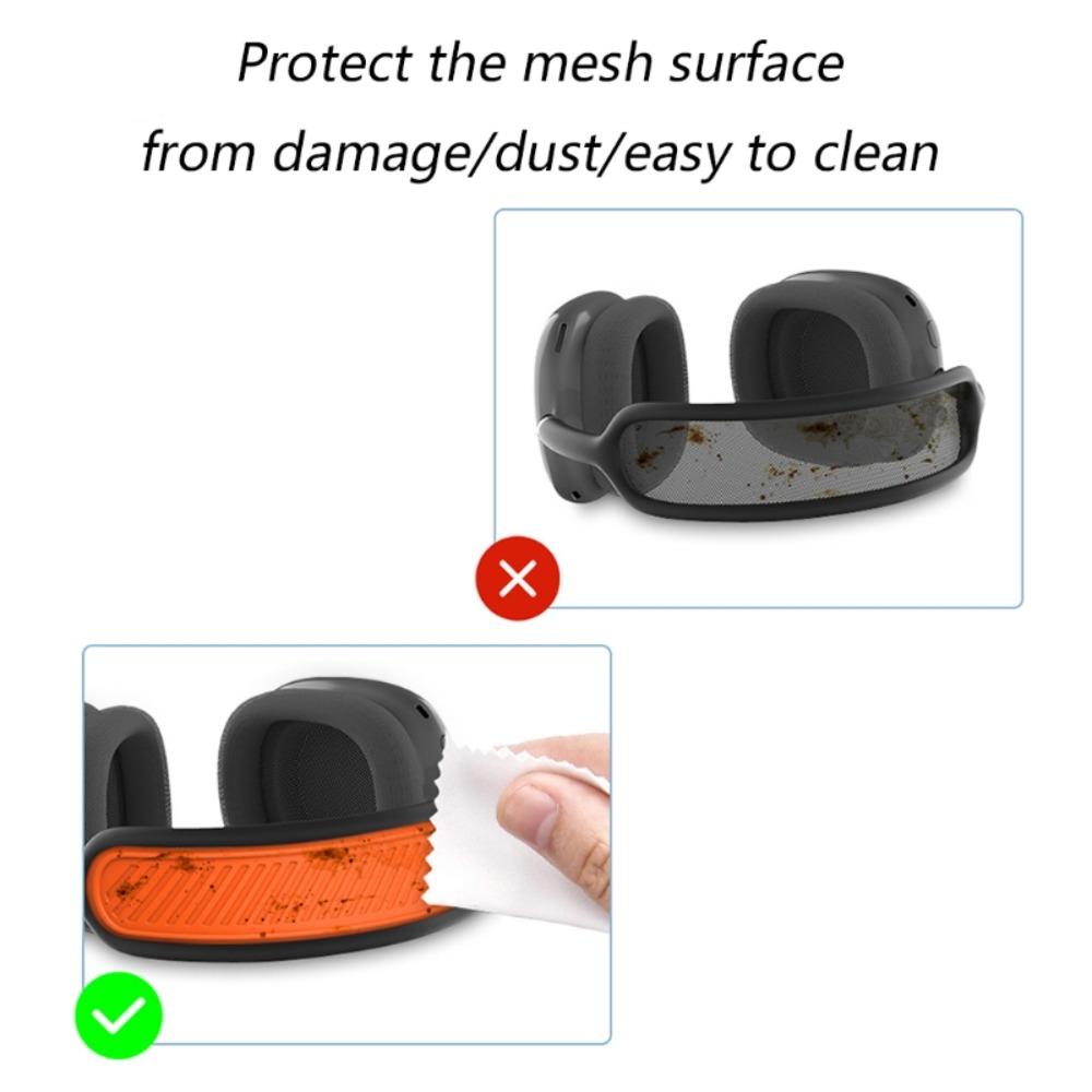 Мягкий беспроводной чехол для гарнитуры Подушка на оголовье Силиконовая подушка для оголовья