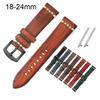 Watchband Wood Grain Watch Band 18mm 20mm 22mm 24mm Quick Release Pins Genuine Leather Watch Strap Replacement Wrist Bracelet Belt