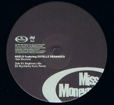 12-дюймовая пластинка N-GELS, ESTELLE DESANGES - Sex Machine MPYT0003 Мисс Манипенни 2005 Великобритания Танцевальная и Электронная Б/У