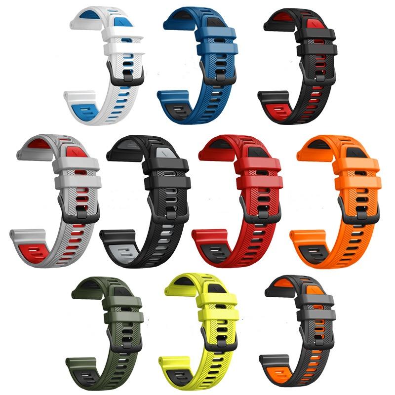 Ремешок для часов Garmin Forerunner 965 955Solar/Forerunner945 935/Forerunner745 Xt/Descent G1 силиконовый ремешок
