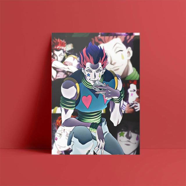 Аниме Постеры Хантер х Хантер Хисока Художественные Принты Холст Картины Модульные Настенные Картины Декорация Спальня Гостиная Домашний Декор Без Рамы