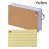 Horizontal Line Loose-Leaf Index Cards Double-sided Revision Cards Durable Binder Memo Book  Office