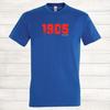 Crystal Palace Football Shirt 1905 Est Year Retro Gift Casual T Shirt Unisex T-Shirt
