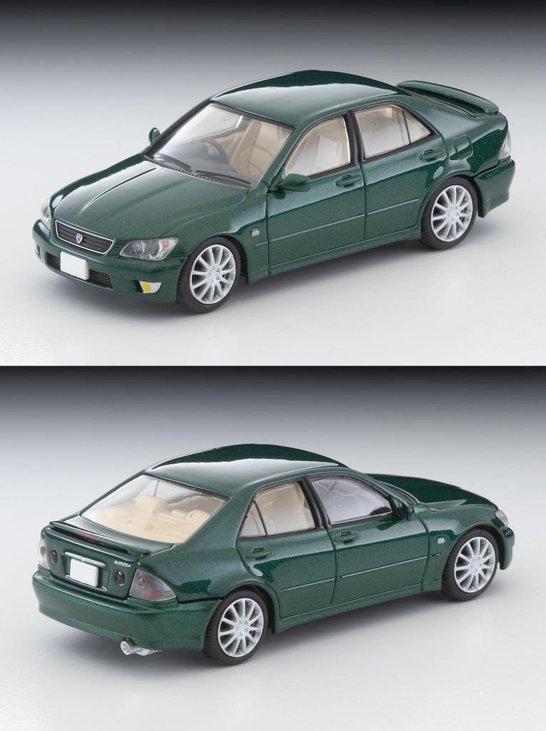 Tomytec Tomica Limited Vintage Neo LV-N227d Toyota Altezza RS200 L Edition (Green, 2002 Model) - Finished Model (Product Number 334576)