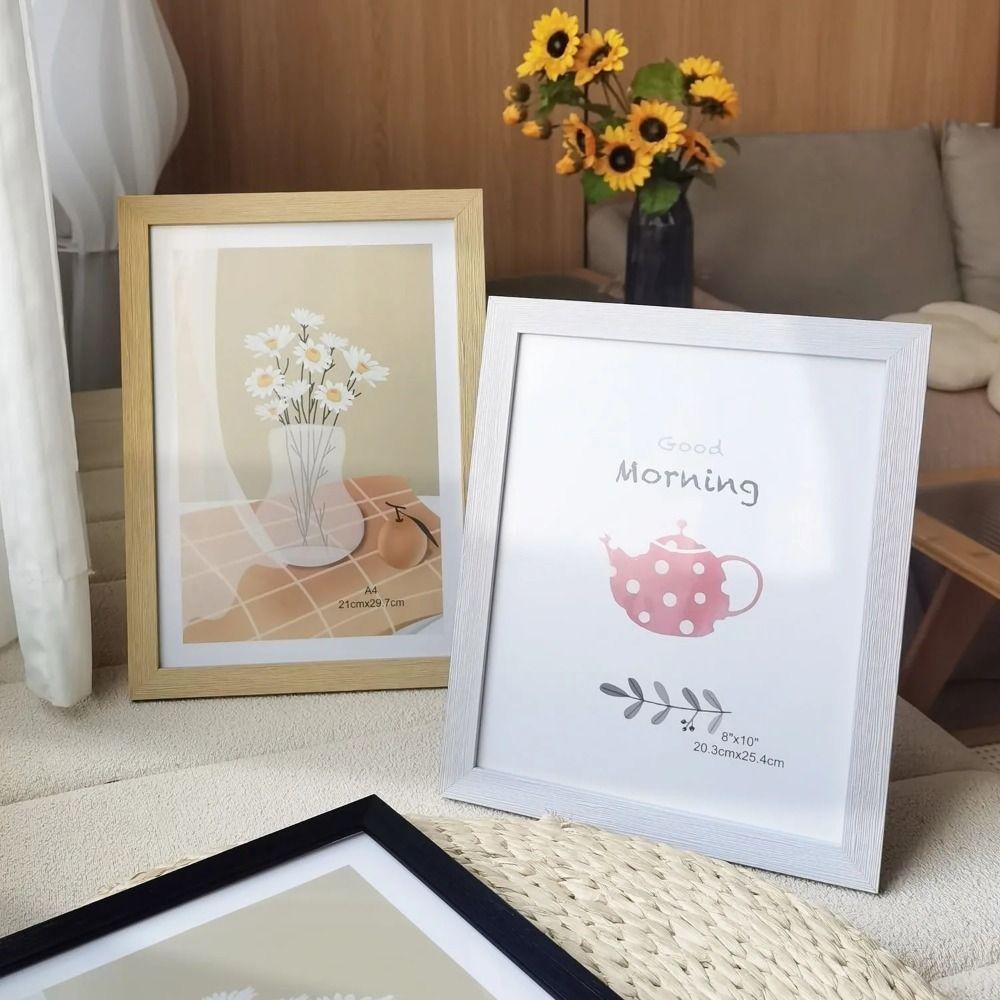 Красочные фоторамки Рисунки Дисплей Держатели Простая фоторамка Главная