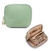 Small Jewelry Travel Case for Crystal Bracelets Rings Bangles with Smooth Zipper Jewelry Pouch for Journey Storage Coin Pouch