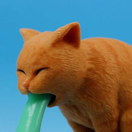 Yousheng Funny Pet Toothpaste Dispenser Pooping Dog Toothpaste Tube Topper Cat Vomiting Toothpaste Dispenser Gag Gift for Family Friends Dog Lovers