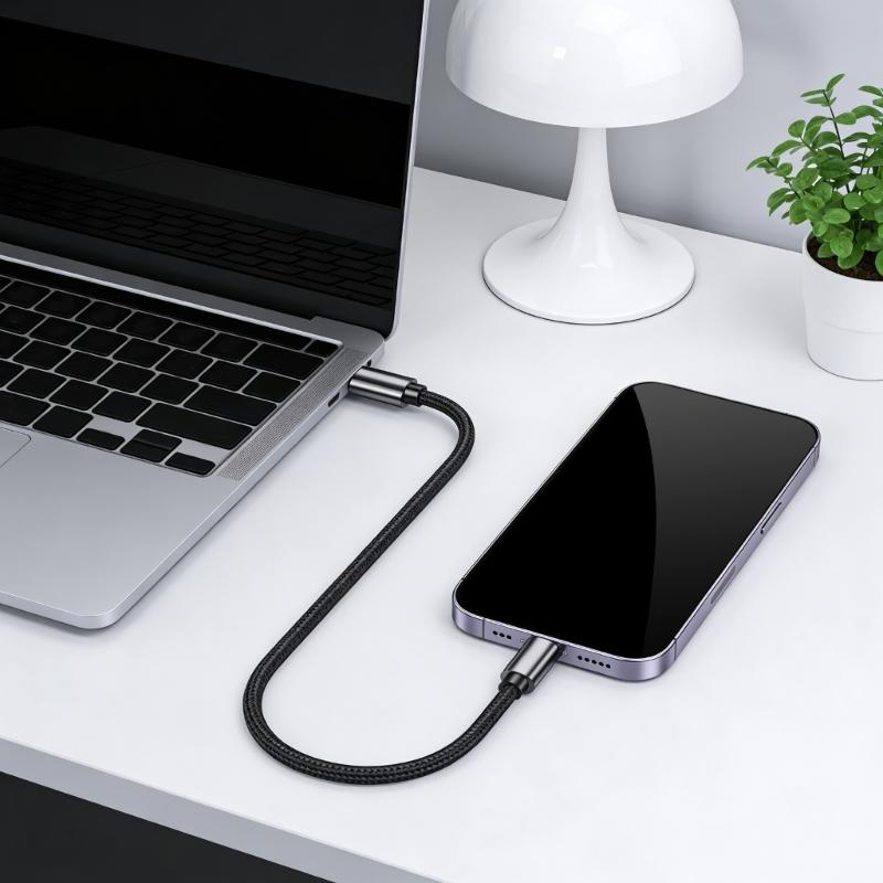 Кабель USB Type-C с изгибом 90 градусов, 60 Вт, быстрая зарядка, Type C на Type C, штекер-штекер, устройство USB Type-C для аксессуаров телефона