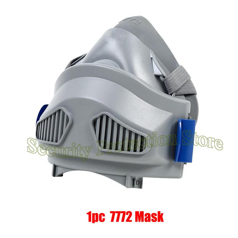 Reusable Respirator 6200 6300 7502 7503 6502 7772 6800 Spray Mask for Spraying Painting Chemical Polishing Welding Woodworking 4