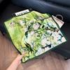 Spring and summer square scarf Korean version of women's scarf decorative binding wrist exquisite foreign style neck protection windproof headscarf