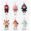 POP MART Брелок для ключей Labubu SKULLPANDA Winter Symphony/ Случайная коробка