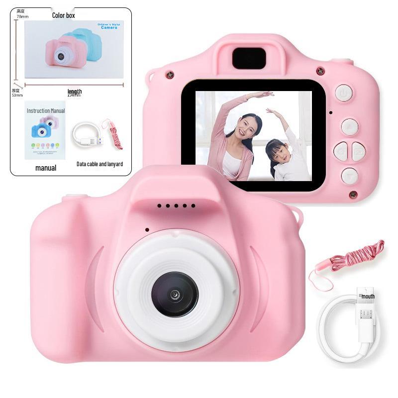 Cross-Border Digital Cartoon Kids Mini SLR Sports Camera Toy