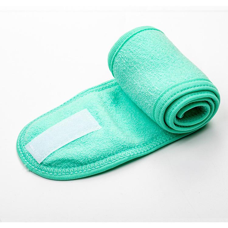 Towel Head Sweat Hairband Head Wrap Non-slip Stretchable Washable Headband Hair Band for Sports Face Wash Makeup