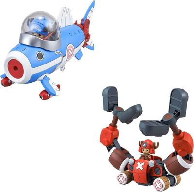 BANDAI SPIRITS ONE PIECE Чоппер Робо 3 5 Подводная лодка Чоппер Наборы пластиковых моделей Нет. & Нет. (Вертолет и кран) Предварительно окрашенный