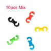 20pcs Bicycle MTB Brake Gear Cable S Style Clips Buckle Hose Guide Bike Cross Line Clip Ring Clasp Cycling Accessories