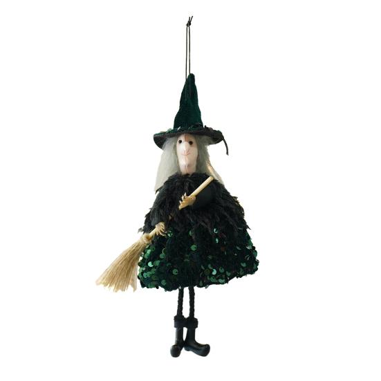Хэллоуин Ведьма Подвесное Украшение Летающие Ведьмы Кукла Жутка Фигурка Ведьмы Сад Двор Декор Дома с Привидениями