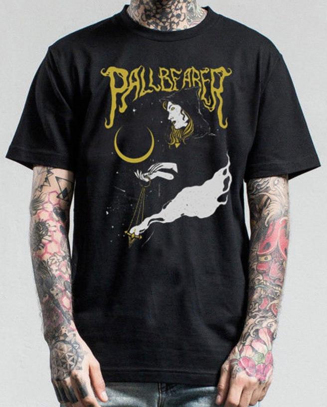 Футболка Pallbearer Винтажная Черная футболка для метала Унисекс футболка
