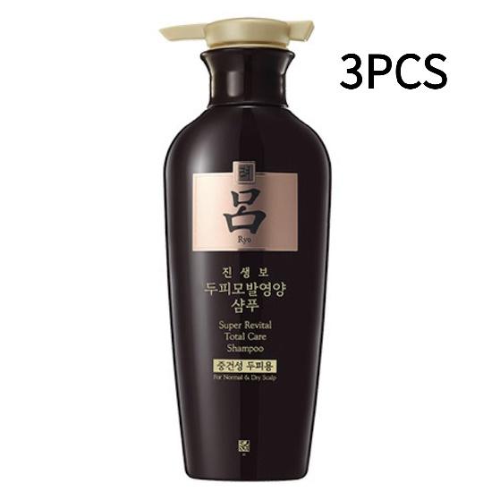 Ryo Jinsaengbo Super Revital Total Care Shampoo for Normal & Dry Scalp 400ml